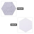 thumbnail image 3 of MasteelfCA 12 Pcs Message Board Felt Hexagon Wall Board Self-adhesive Wall Memo Board, 3 of 7