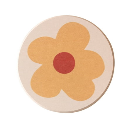 

HIBRO Absorbent Pad Round Cartoon Pad Home Table Tea Cup Heat Insulation Pad Dining Table Set for 6 round Table Modern