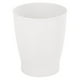 thumbnail image 1 of Bote de basura mDesign Fyfe Collection, 4,73 L, plástico, color blanco, 1 of 4
