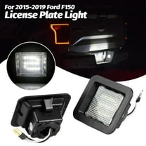 LineYDI For Ford F-150 2015-2022 - 6000K White LED License Plate Light Replacement Lamps
