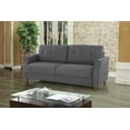 thumbnail image 3 of US Pride Furniture Matsuko 79.53" Rolled Arm Polyester Sofa , Gray, 3 of 5