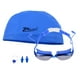 thumbnail image 1 of Gafas de Natación Antivaho Sin Antirrotura con Caja + Gorro de Natación + Pinza Nasal + 1 Par de Tapones para Los Oídos Azul, 1 of 8