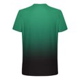 thumbnail image 4 of Camisas de Manga Larga para Hombres Imprimir Casual Cuello Redondo Blusa de Manga Corta, Camisas de Lino para Hombres, 4 of 8