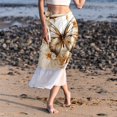 thumbnail image 6 of Butterfly Stylish Chiffon Summer Beach Dress - Women's Fashionable Polyester Strap Sun Dress, 6 of 6