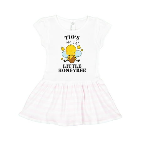 

Inktastic Cute Bee Tio s Little Honeybee with Stars Gift Toddler Girl Dress