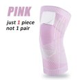thumbnail image 1 of 1 PCS Sports Compression Knee Pads Support Sleeve Protector Elastic Kneepad Brace Spring Support Volleyball Running Silicone Pad, 1 of 6