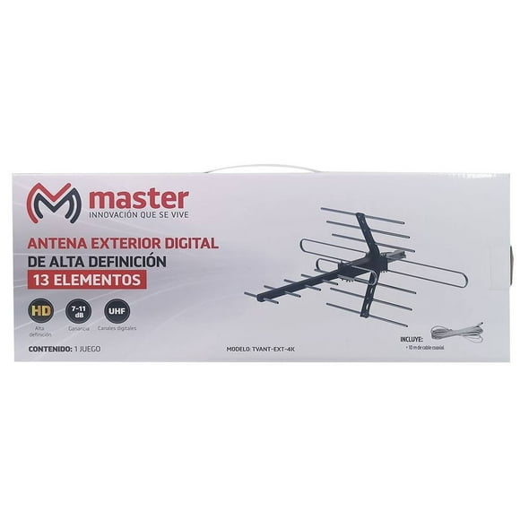 Antena Para Tv Digital Master TVANT-EXT-4K