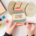 thumbnail image 1 of Kit de Pintura de Huevos de Pascua Personalizado, Pinturas con Pincel para Huevos de Madera, DecoracióN de Pascua con Doodle Kid para Cesta de DiseñO DIY-A, 1 of 10