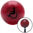 thumbnail image 1 of American Shifter  Black Wheelchair Red Metal Flake Shift Knob with M16 x 1.5 Insert Shifter Auto Brody, 1 of 1