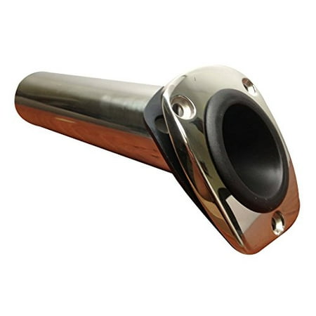 Pactrade Marine Boat Stainless Steel 316 Fishing Rod Holder Flush Mount 30 Degrees