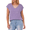 1-Purple, variant on Women's Celestial Balance Graphic V-Neck Sleeveless T-Shirt Purple S-5XL Top