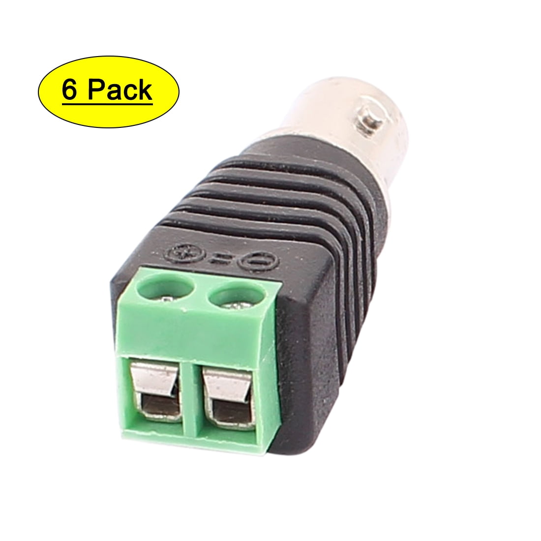 10 pair Male & Female CCTV DC Power Plug Jack Adaptor Connector cat5 cat6 RG59 