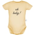 thumbnail image 5 of iDzn Pack of 2, Oh Baby & Coming Soon Pregnancy Announcement Rompers For Babies, Newborn Baby Unisex Bodysuits, Infant Jumpsuits, Toddler 0-24 Months Kids One-Piece Oufits, 5 of 5