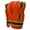 Orange, variant on Radians Sv6 Two Tone Surveyor Type R Class 2 Mesh Safety Vest Hi-Vis 2X
