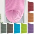 thumbnail image 1 of KEINXS Cordless Blackout Polyester Pleated Paper Window Shade  Pink 35.4” x 59.1”, 1 of 7