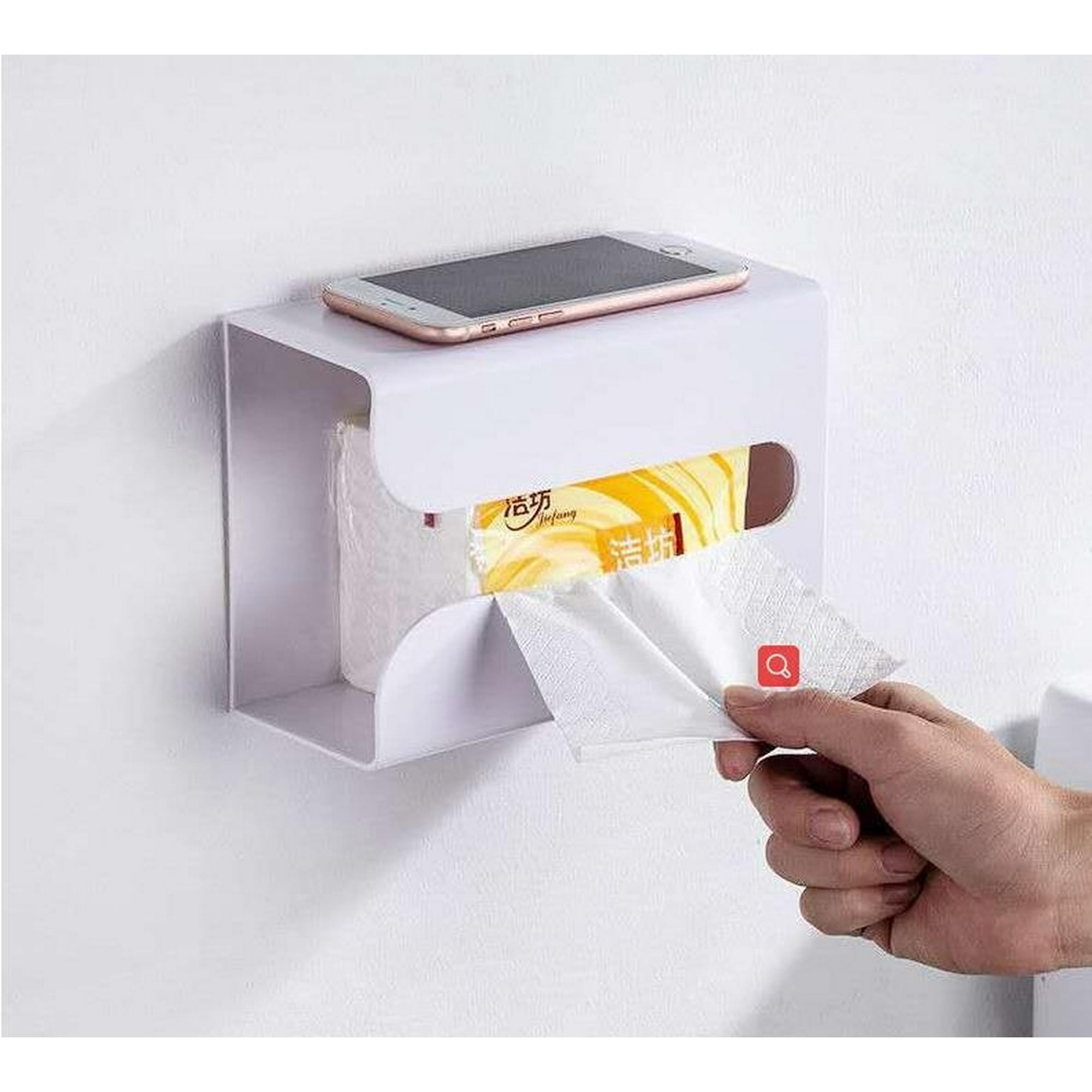 Tissue Case Toilet Paper Storage Box Wall Mounted Towel Holder Home Bathroom Organizer Canada Tissue Case Toilet Paper Storage Box, Toilet Tissue Storage Box