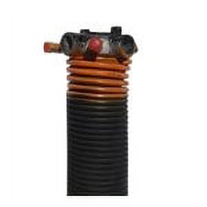 Garage Door Torsion Springs .273 x 1.75" x 40 (Left Wound Replacement) Right Side (Cone Color: Black)