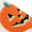 Jack-O'-Lantern, variant on S R Women's Cozy Halloween Slippers