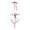 Red, variant on JSGEK Women Halter Neck Cutout Bodysuit Crisscross Straps Backless Lingerie for Romantic Occasions Red L