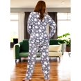 thumbnail image 3 of Pijama Afelpada Mujer Polar Pantalón Sudadera Unitalla, 3 of 5