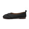 thumbnail image 6 of Meckior Women's Flats Shoes Comfortable PU Leather Slip On Round Toe Ballet Flats Casual Dress Flat Shoes for Walking, 6 of 8