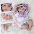 thumbnail image 2 of Muñeca Reborn Milidool, realista, 55 cm, niña realista, 2 of 8