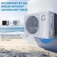 thumbnail image 5 of JoanKaren 9000 BTU Mini Split Air Conditioner & Heater,230V WIFI Enabled Energy Efficient Split Unit,20 SEER2,Cools Up to 450 Sq.Ft, 5 of 8