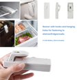 thumbnail image 5 of Termómetro para refrigerador Termómetro digital inalámbrico para refrigerador y congelador con alarma audible Pantalla de temperatura máxima/mínima y 2 sensores para el hogar, restaurantes, cocina, 5 of 5