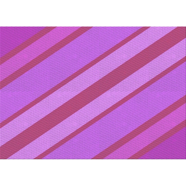 Ahgly Company Tapis d'Intérieur Lavables en Machine Rectangle Transitionnel Rose Néon, 2' x 4'