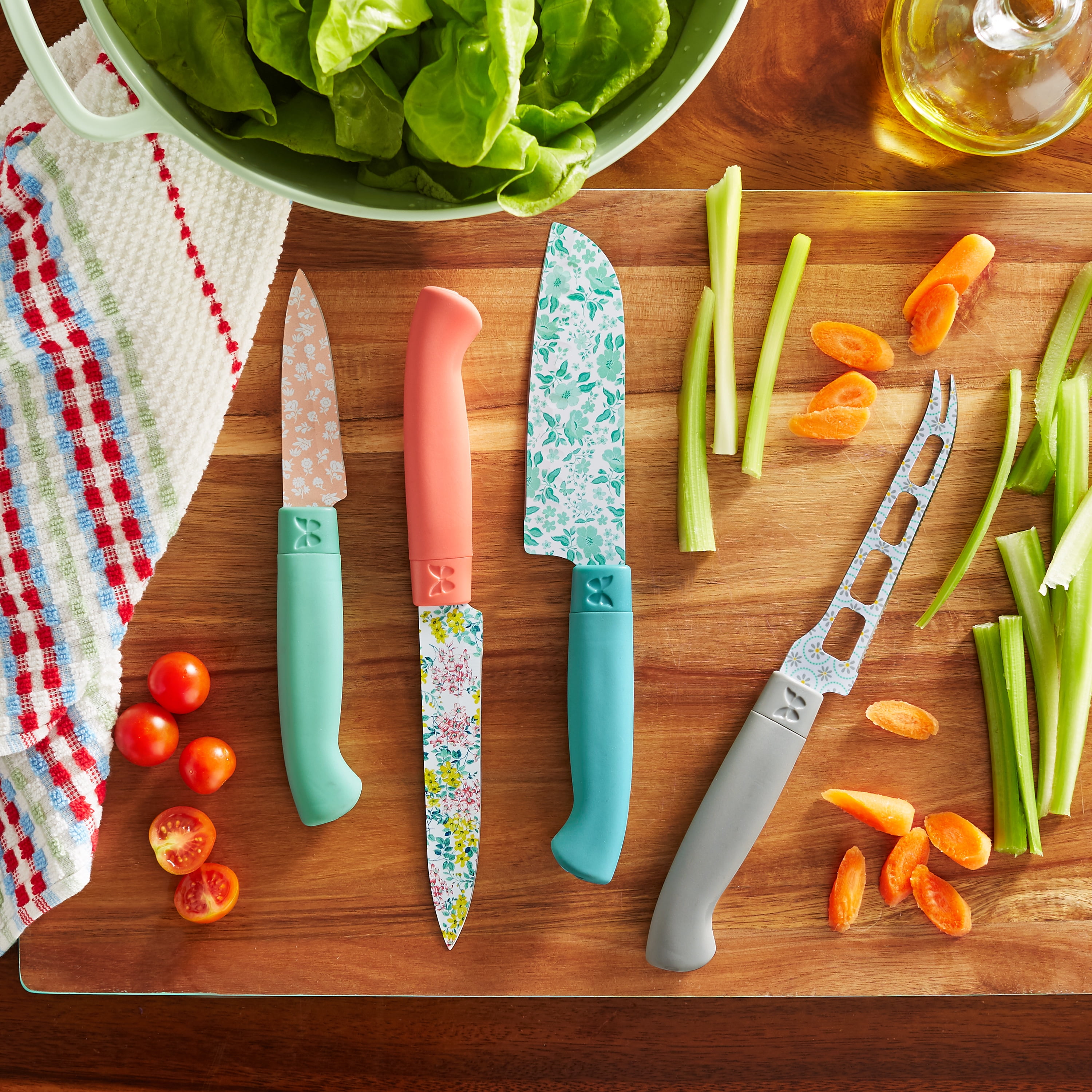 The Pioneer Woman 20-Piece Cutlery Set - Ree Drummond Cutlery Set at Walmart