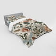 thumbnail image 2 of Ambesonne Floral Eucalyptus Bedding Set 4 Pcs, Tender Garden, King, Pale Rose Slate Blue, 2 of 2