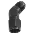 thumbnail image 1 of 2x Accesorios de extremo de manguera a giratorios AN8 Accesorios para automóvil de enfriador de gas reutilizable negro DYNWAVEMX Accesorios de extremo de manguera giratoria, 1 of 8