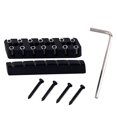 thumbnail image 4 of Tuerca de bloqueo de guitarra sin cabeza eléctrica 7 cuerda de latón portátil instrumento musical universal instrumento de ajuste de tipos de ajuste con tornillos de montaje Noticed OD010900-00, 4 of 7