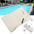 thumbnail image 2 of Garosa Couverture de Piscine Imperméable, Couverture de Piscine, Beige Couverture Roulante pour Piscine Extérieure, Protecteur Imperméable pour Jardin Robuste, 2 of 9