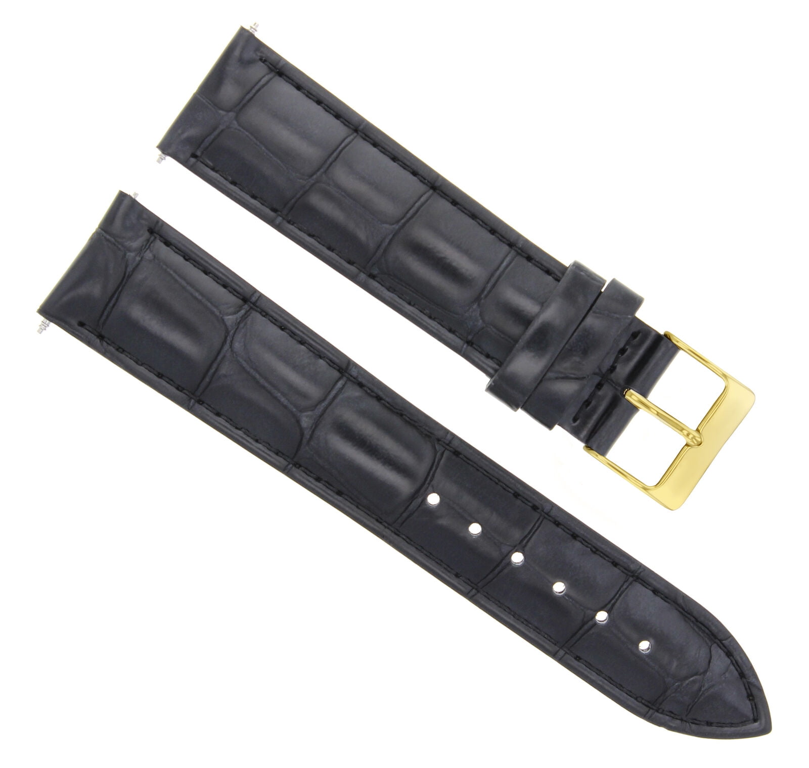 Invicta Women\'s Watch Replacement Band Black Leather 16mm Lug Gold Steel Clasp Amazon.com: Genuine Invicta Pro Diver 26mm Black Watch Strap  main image 2