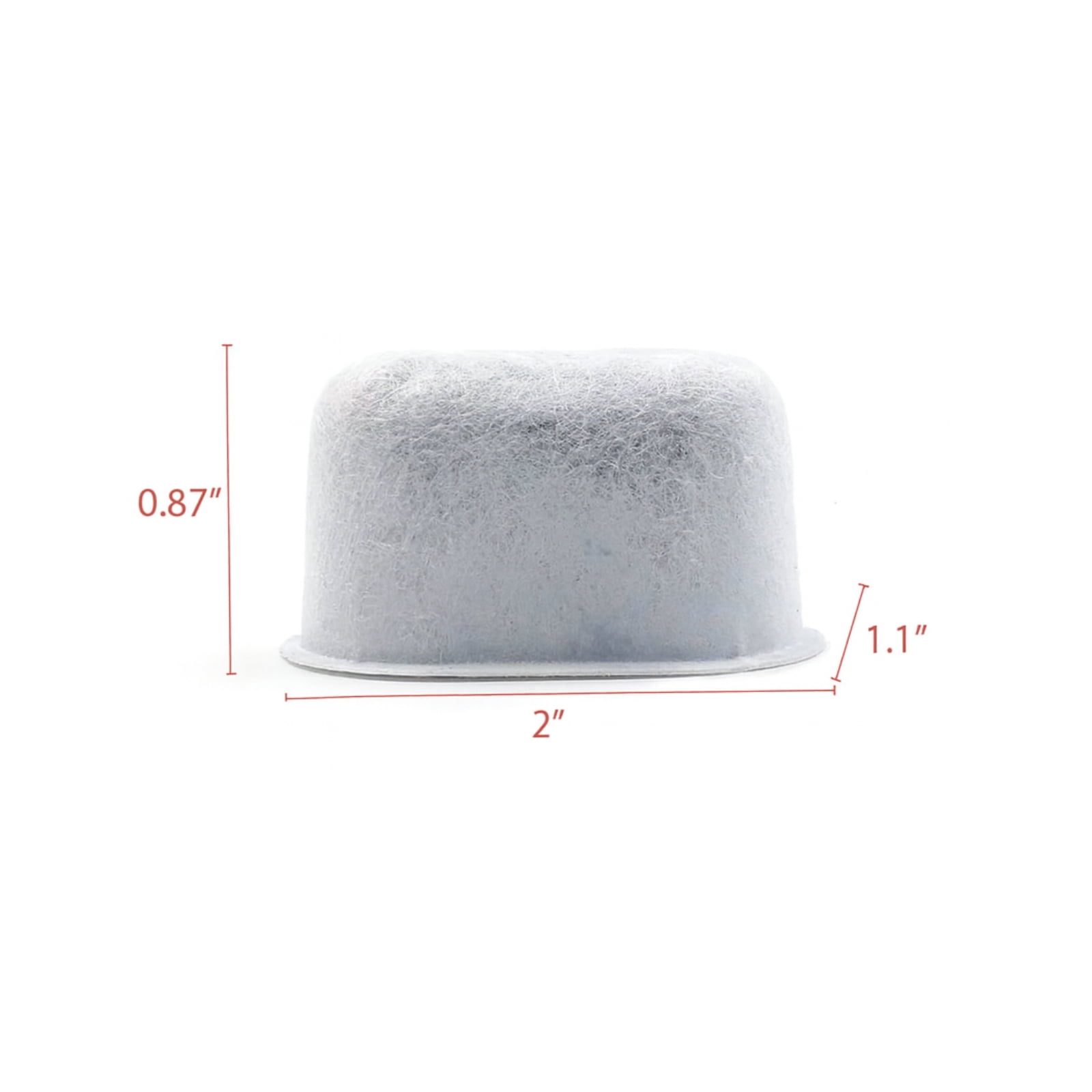Nispira UNIV1CFLTR6PK Water Filter Pod Replacement For GE Café Drip Coffee Maker G7CDABSSTSS, G7CDAASSTSS, C7CDAAS3PD3, C7CDAAS4PW3 24 Packs