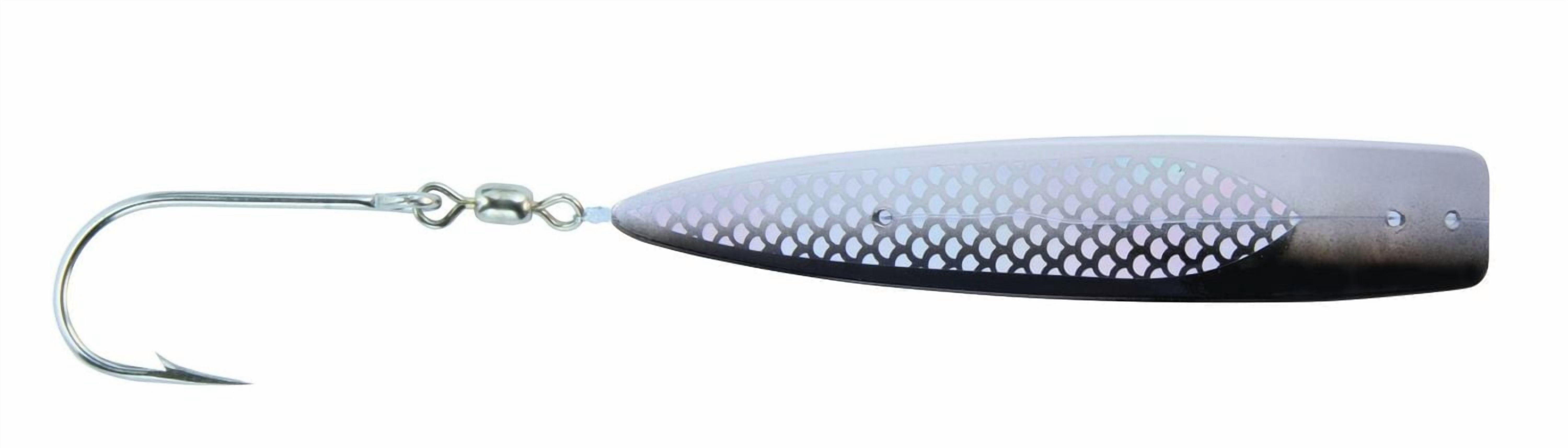 Hot Spot A4-304 COPC Apex Trolling Lure 4", 4/0 Siwash Hook, , Black N White, Deadly for Walleye, Lakers