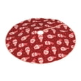 thumbnail image 2 of KLL Christmas Tree Skirt,Party Decorations Farmhouse for Christmas Decorations Holiday Party 36" -Gnomes Holding Hearts, 2 of 6