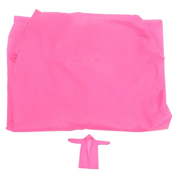 BESTYASH Pink Eva Rain Poncho Durable for Emergency Relief and Mountaineering