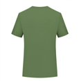 thumbnail image 3 of Cinvoph T-Shirt for Men Gym Active Stretch Tees Breathable Solid Color Workout Running Tops, 3 of 5