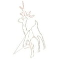 thumbnail image 4 of 24" Lighted Standing Reindeer Silhouette Outdoor Christmas Decor, 4 of 6
