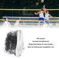 thumbnail image 5 of YAHHU Professional 12.2"x14.17" Indoor/Outdoor Volleyball Net – Single‑Side, Waterproof PE, Tight Mesh, Cable‑Reinforced for Training & Competition, 5 of 6