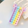 thumbnail image 5 of Étui de Téléphone IBAOLEA Pop It pour iPhone 6 7 8 Plus X TP XR Max 11 11 PRO 12 12 PRO Max / Étui de Protection pour Téléphone Portable à Bulles Push Pop Fidget (CatDesign, iPhone11pro Max), 5 of 5