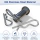 thumbnail image 2 of Uxcell 2-Pack Pasador de Cotter en Forma de R, M5x100mm Clips de Resorte de Acero Inoxidable, Pasadores de Retención Pesados, 2 of 7