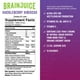 thumbnail image 4 of BrainJuice Brain and Immune Support Shot, Gluten Free Supplement Shots for Energy, Focus, Immunity with Vitamin D, C, B, Alpha GPC & Organic Ginger Root, Huckleberry Hibiscus, 2.5 fl oz, 12 Pack, 4 of 5