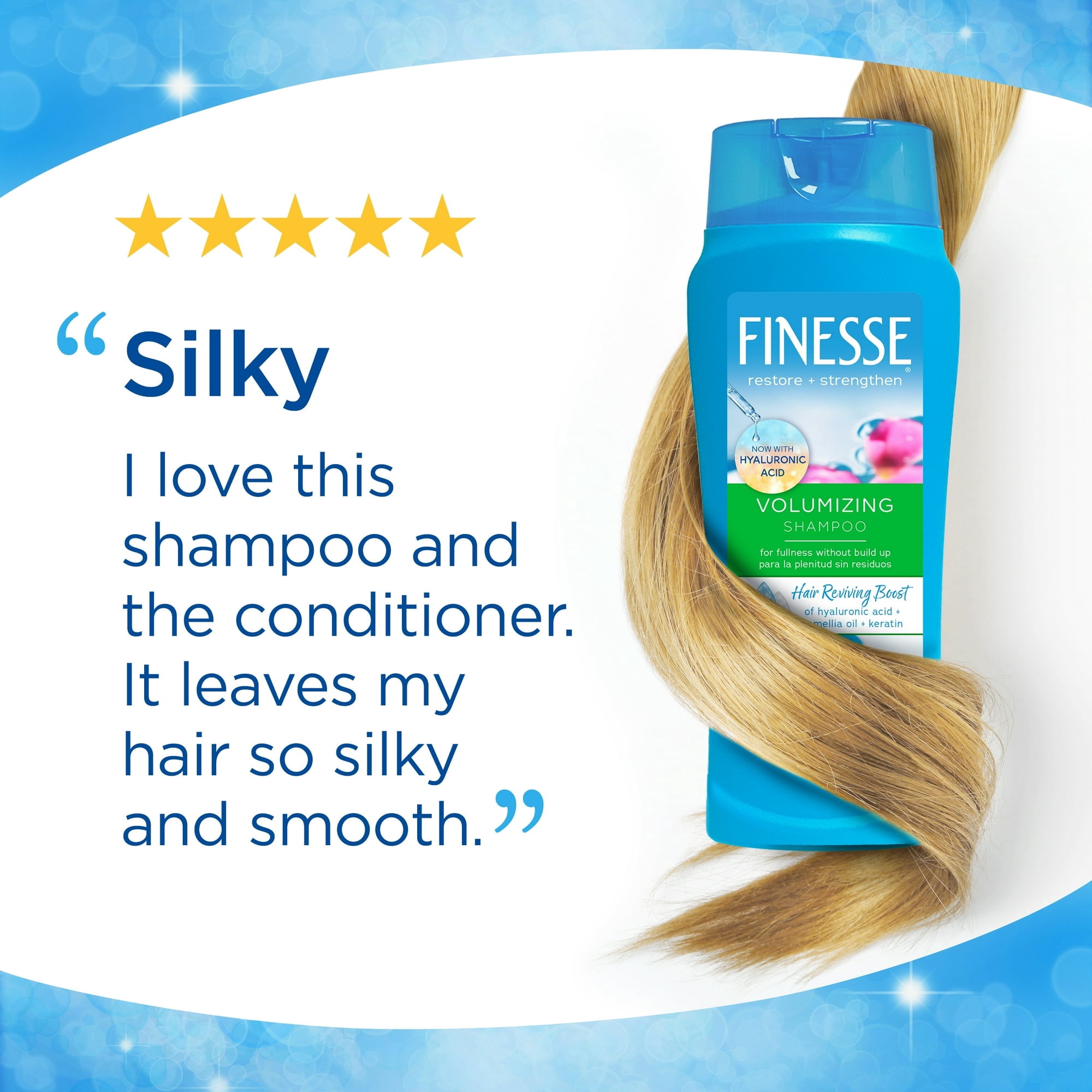 Finesse Volumize + Strengthen, Volumizing Shampoo 13 oz - (Pack of 2)