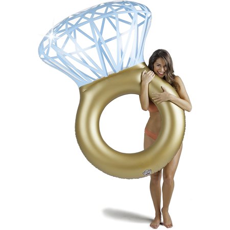 プールフロート　giant bling ring