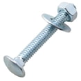 thumbnail image 2 of 1/4 20 x 2 Inch Carriage Bolt Nut Washer Combination Kit Silver Galvanized Carbon Steel 12 Set, 2 of 4