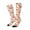 1 Black, variant on Women Crew Soft Moisture-wicking Socks Crabs And Seastars Pattern Design Cotton Socks, One Size fit All