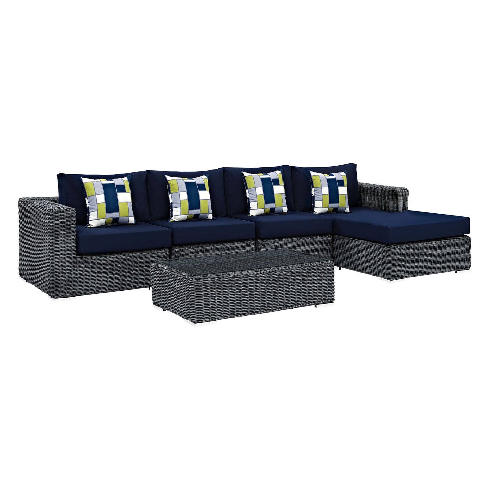 modway summon sectional